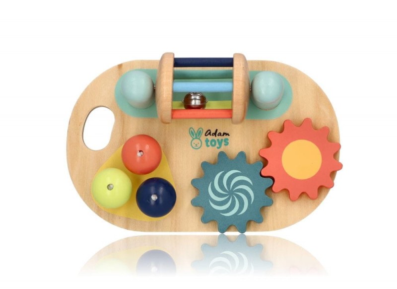 Drewniany Stolik Edukacyjny - Adam Toys