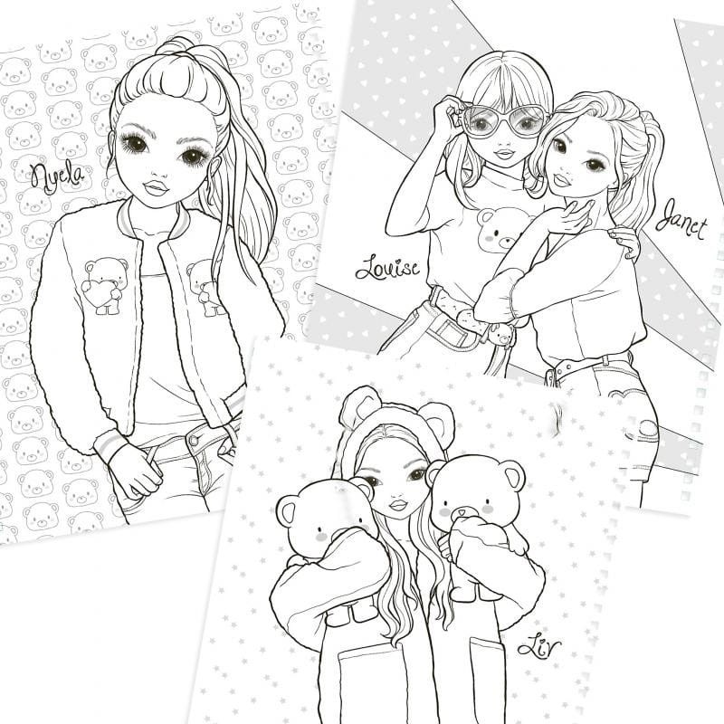 Kolorowanka z Misiem Teddy Cool - TOPModel