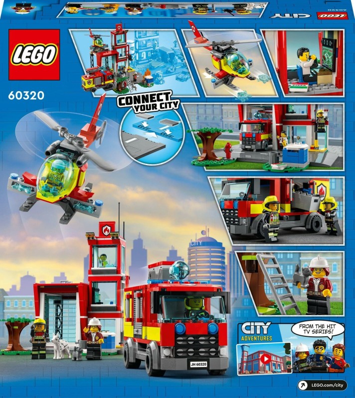 Klocki Lego City 60320 Remiza Strażacka - Lego