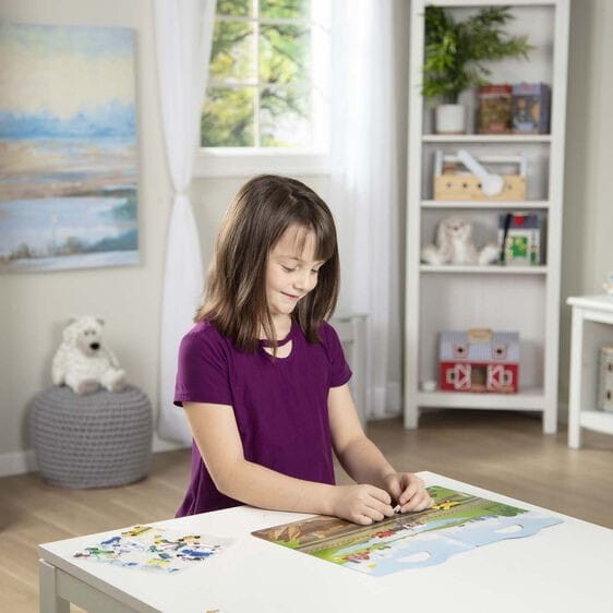 Wielorazowe Naklejki z Planszami Pojazdy - Melissa & Doug