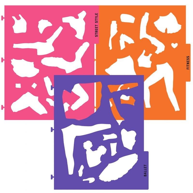 Szkicownik Projektowanie Ubrań do Tańca Dance - TOPModel