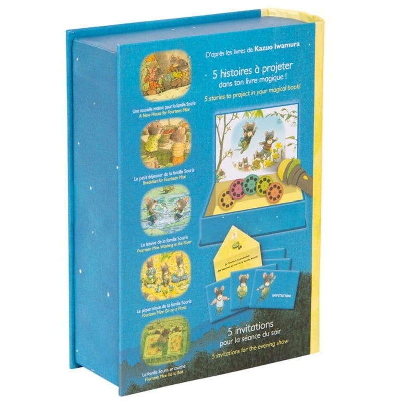 Projektor Historyjki w Książce La famille Souris - Moulin Roty