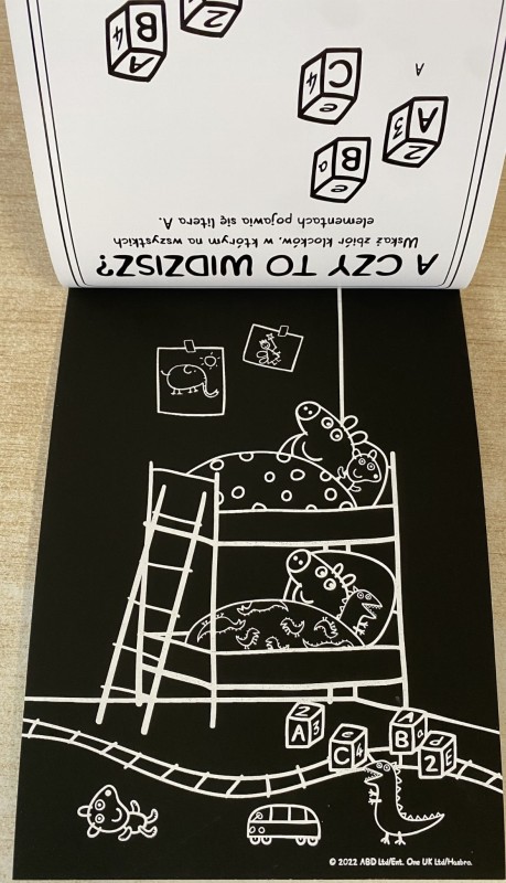 Świnka Peppa - Ale zdrapka! - Zdrapywanki z Rysikiem