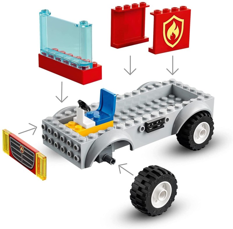 Klocki Lego City 60280 Wóz strażacki z drabiną - Lego