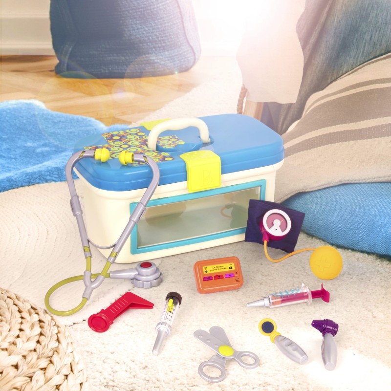 Zestaw Mały Lekarz Doktor 10 elementów Doctor Set - B.toys