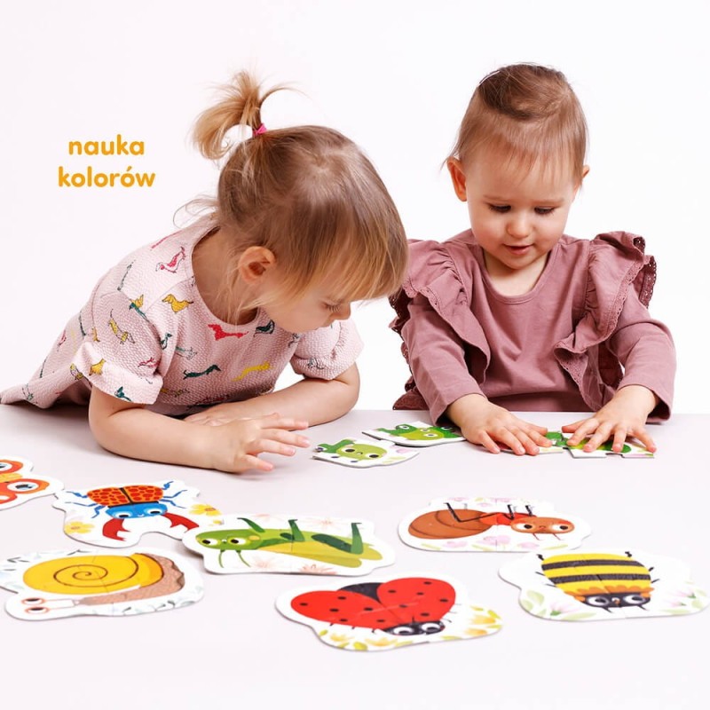 Puzzle Robaczki czworaczki - CzuCzu