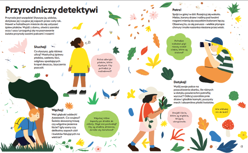 Chodź na dwór! Praktyczne ćwiczenia z przyrody