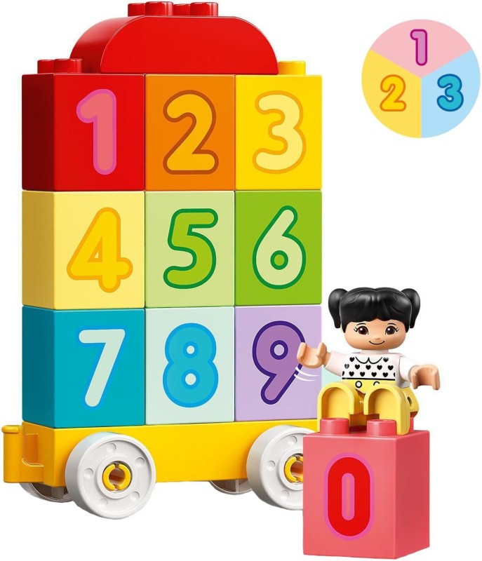 Pociąg z cyferkami nauka liczenia 10954 Lego Duplo