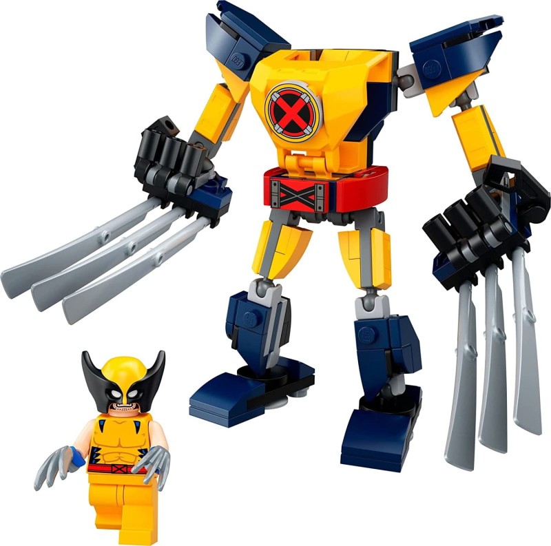 Super Heroes Mechaniczna zbroja Wolverine’a 76202 - LEGO