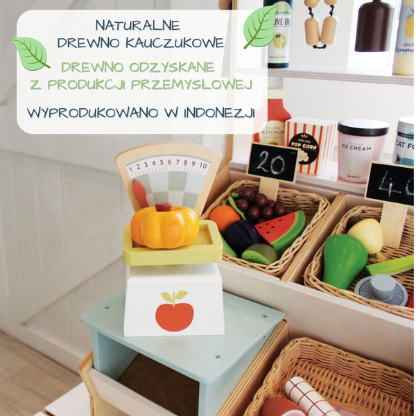 Drewniana Waga Dziecięca - Tender Leaf Toys