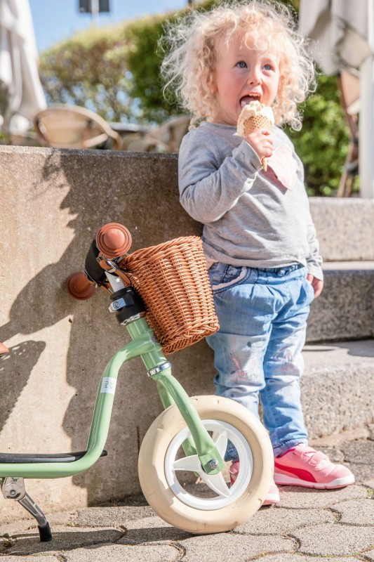 Puky Rowerek Biegowy z koszykiem - LR M CLASSIC 4093 Zielony