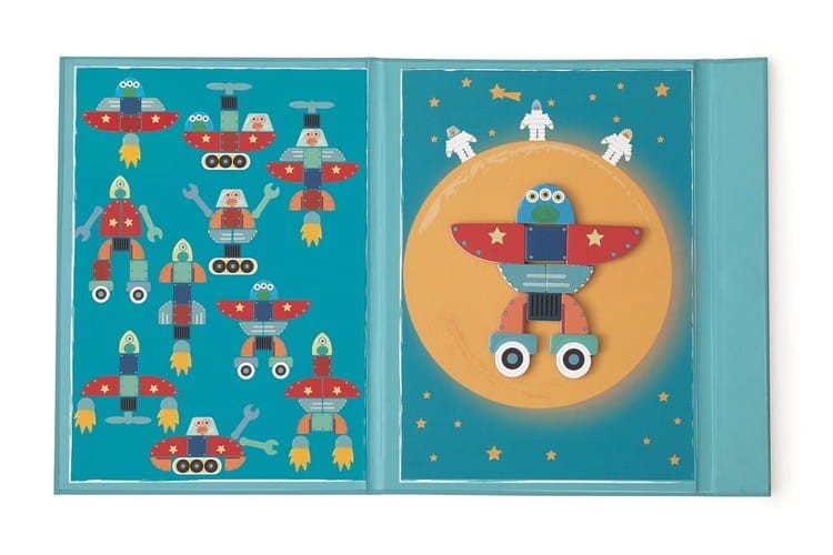 Magnetyczna Układanka Kształty i Kolory Kosmos - Scratch