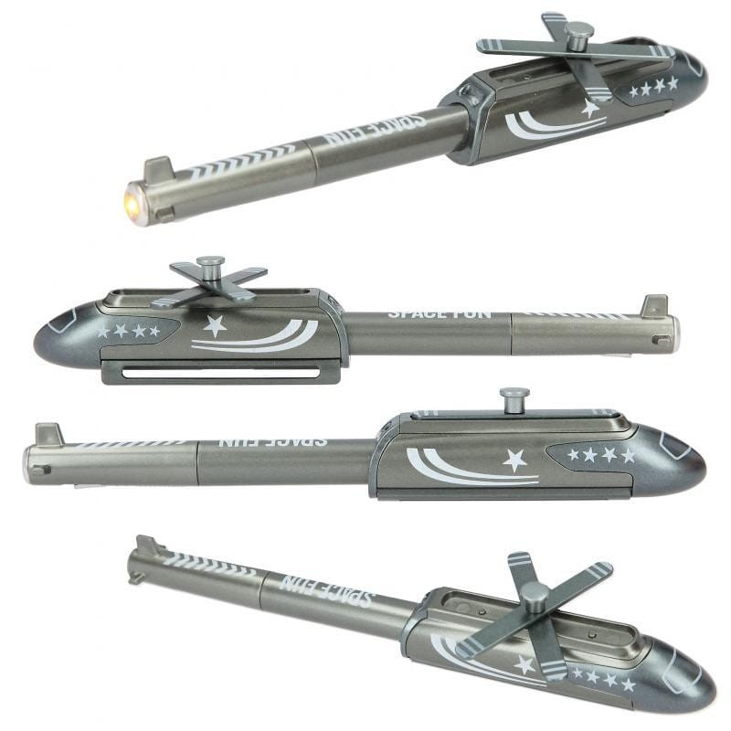 Długopis Helikopter z Latarką i Ruchomymi Elementami Monster Cars