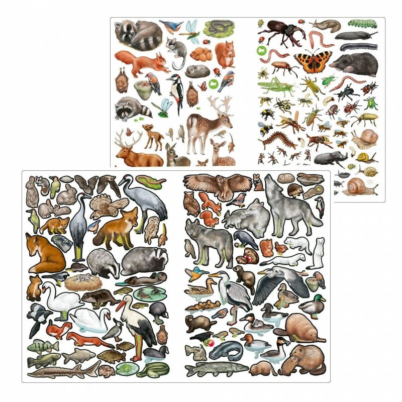 Album z Naklejkami Las Wild Forest - Depesche