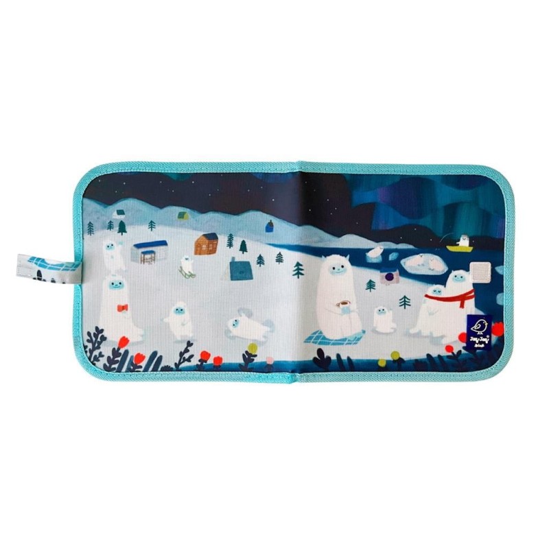 Książeczka do malowania kredą Doodle It Book Yeti - Jaq Jaq Bird