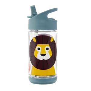 Tritanowa butelka bidon ze słomką Lew - 3 Sprouts