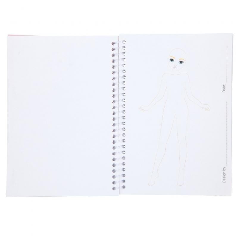 Notes z konturami sylwetek i Naklejkami Modelki - TopModel