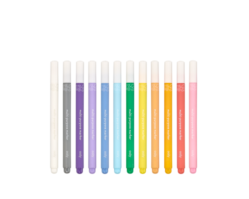 Pisaki do różnych powierzchni, kamieni, szkła, drewna, papieru Marvelous - Ooly