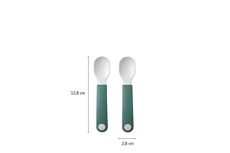 Łyżeczki Treningowe dla Dzieci 2 szt. Żółte Mio - Mepal