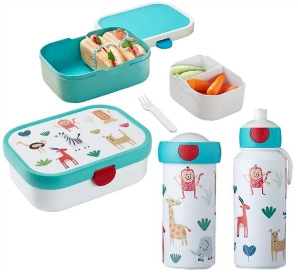 Bidon dla dzieci 400 ml Animal Friends Campus - Mepal