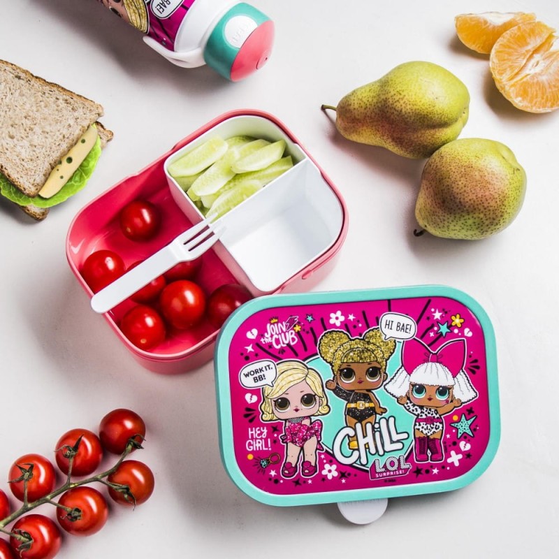 Lunch box śniadaniówka z Widelcem  L.O.L. Surprise Campus - Mepal