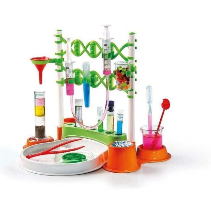 Wielkie Laboratorium Chemiczne 180 Nieprawdopodobnych Doświadczeń. Naukowa Zabawa - Clementoni
