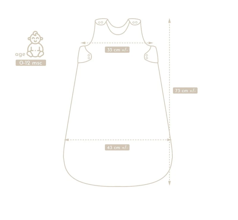 Śpiworek 0-18 miesięcy Dreamland - BabySteps