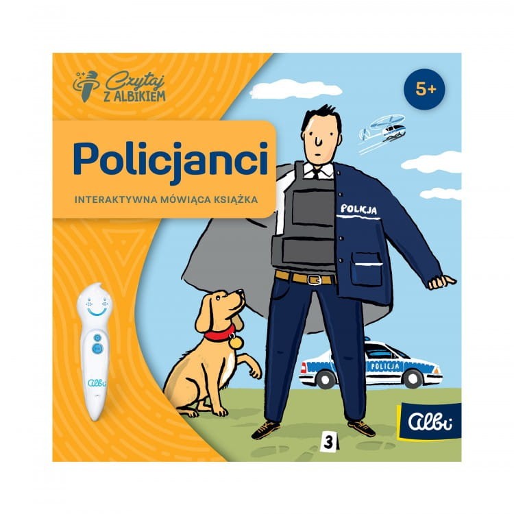 Mówiąca Książka Zawody Policjanci - Czytaj z Albikiem