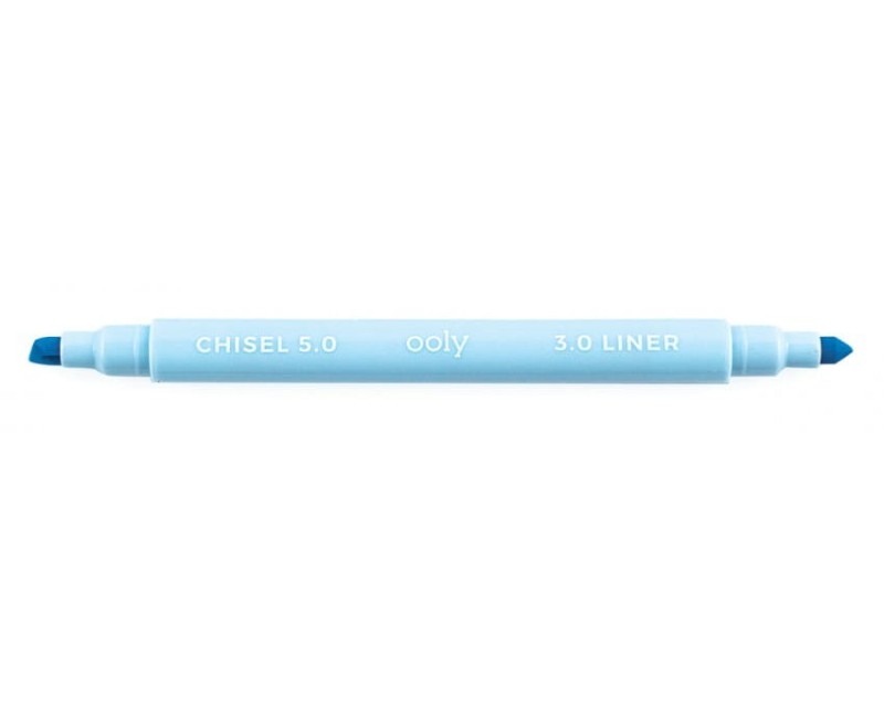 Dwustronne Zakreślacze Pastel Liners 8 szt. - Ooly