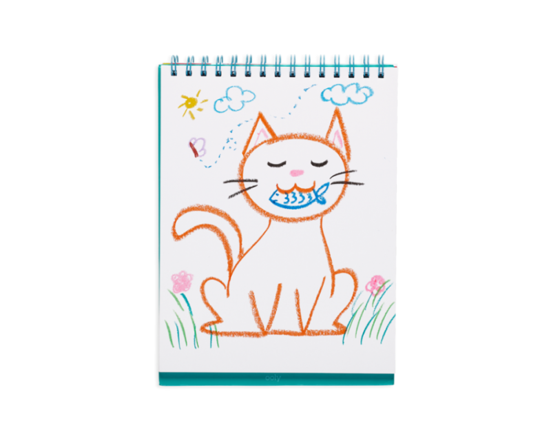 Kredki Żelowe Akwarelowe Wysuwane Twist-up 12 Kolorów - Ooly