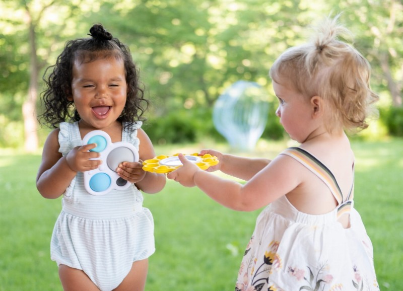 Bąbelki Sensoryczne Słoneczko i Chmurka - Fat Brain Toys