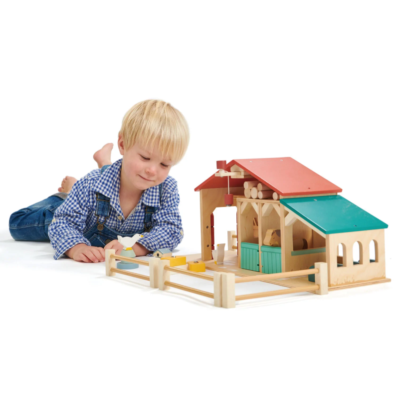Farma ze Zwierzętami Obora - Tender Leaf Toys