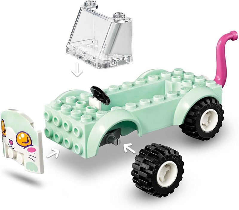 Klocki LEGO Friends Samochód do pielęgnacji kotów 41439