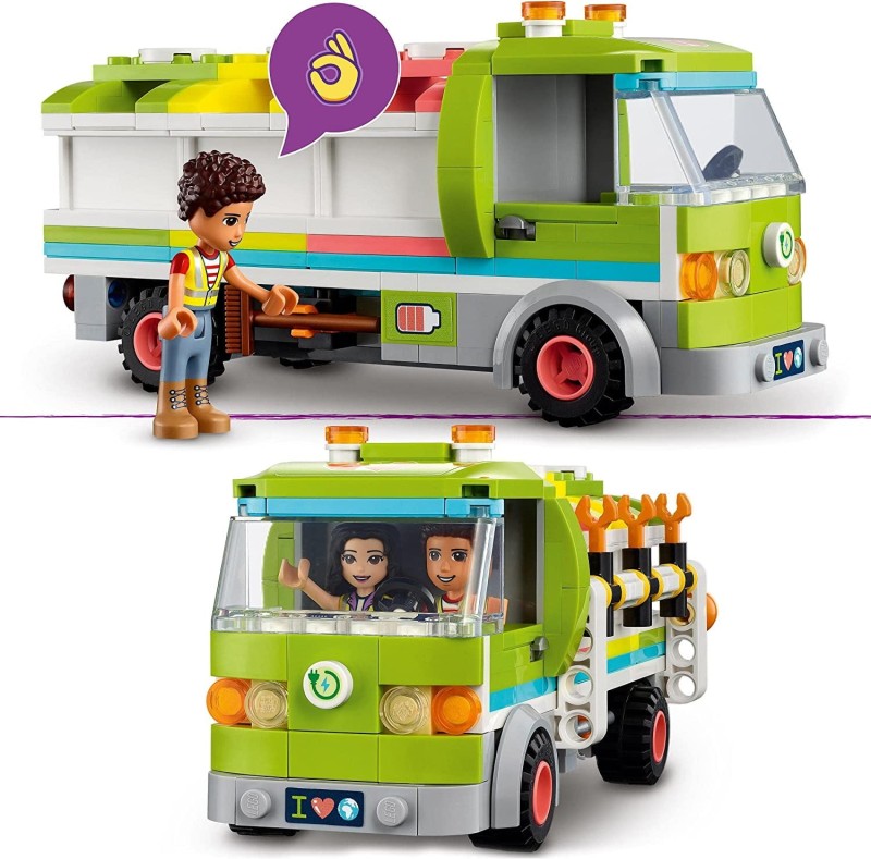 Klocki LEGO Friends Ciężarówka recyklingowa 41712