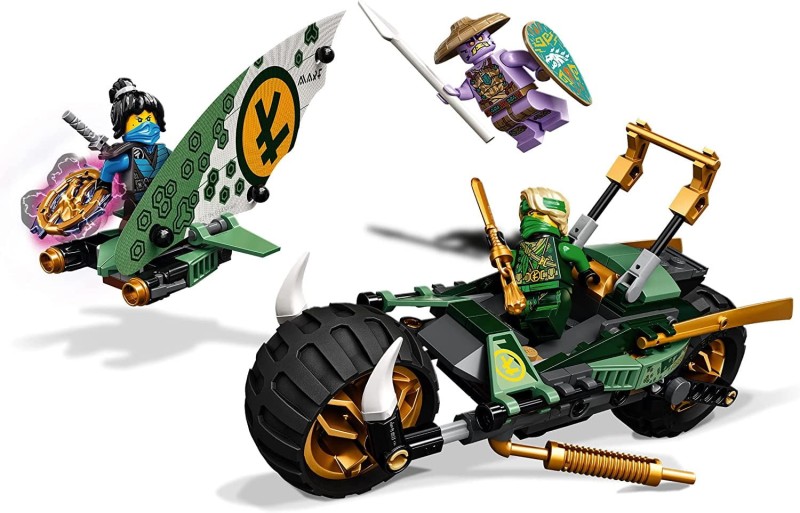 Klocki LEGO Ninjago Dżunglowy chopper Lloyda 71745