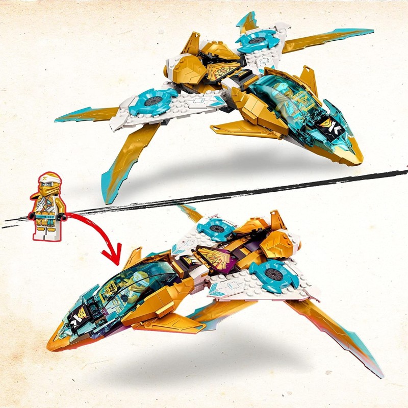 LEGO Ninjago Złoty smoczy odrzutowiec Zane’a 71770