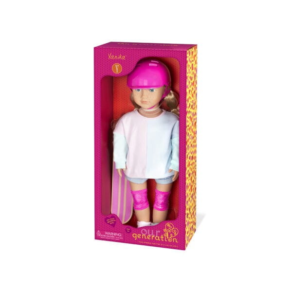 Lalka z Deskorolką Yanika 46 cm - Our Generation