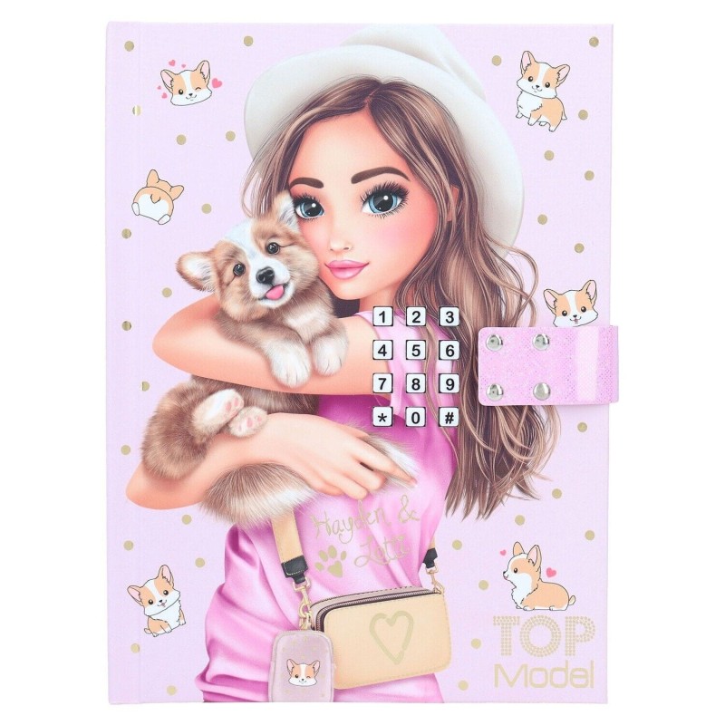 Grający Pamiętnik na Kod Piesek Corgi - TOPModel