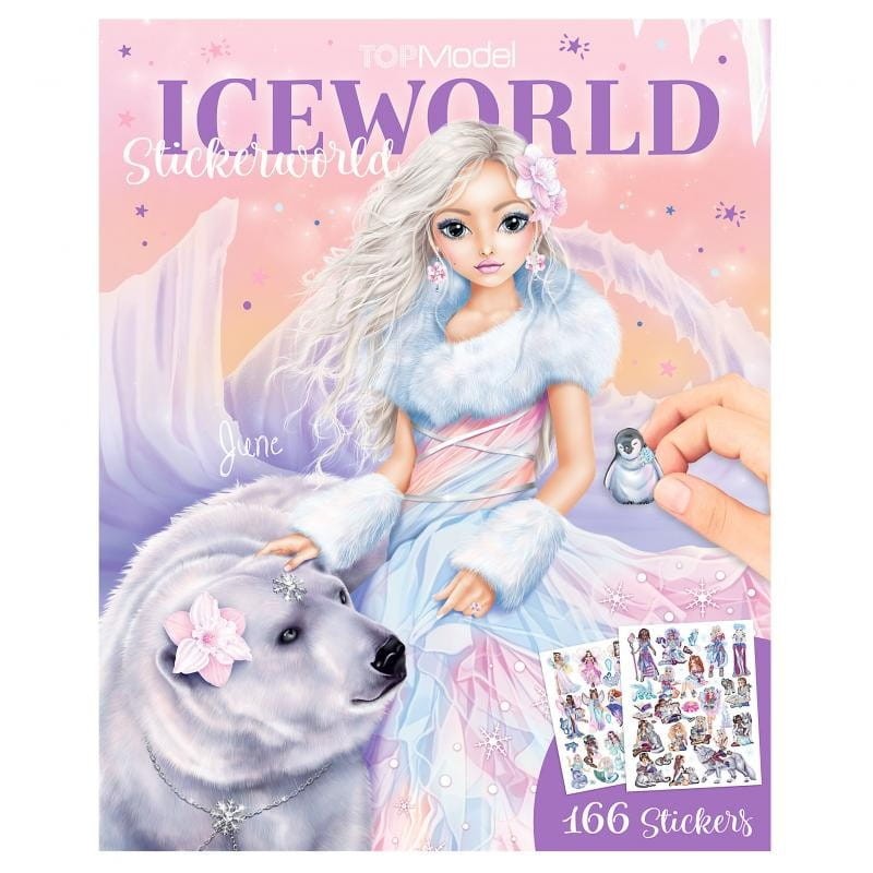 Album z Naklejkami Lodowa Ksieżniczka ICEWORLD - TOPModel