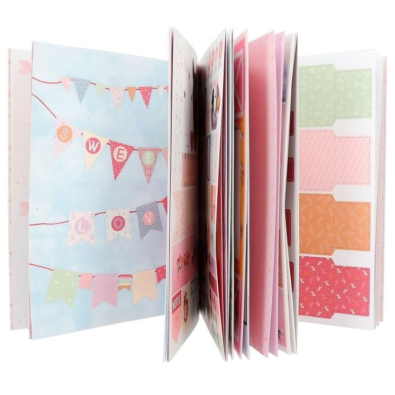 Kreatywny Zeszyt Papierniczy Konie DIY Paper Fun - Miss Melody