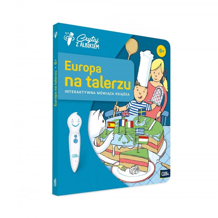 Książka Europa na talerzu - Czytaj z Albikiem