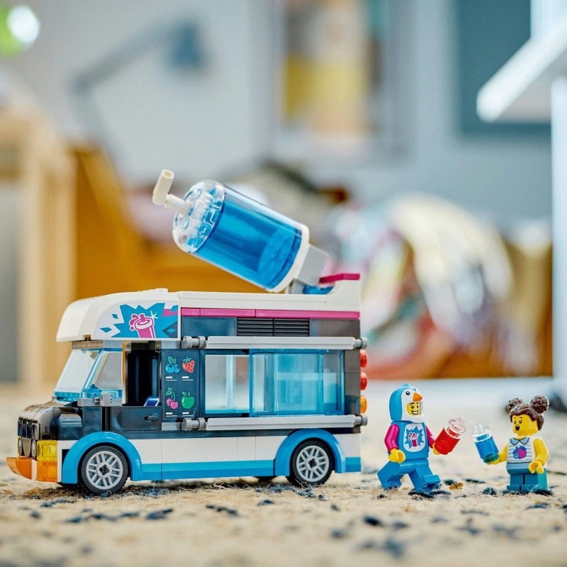 Klocki Lego Pingwinia furgonetka ze slushem 60384