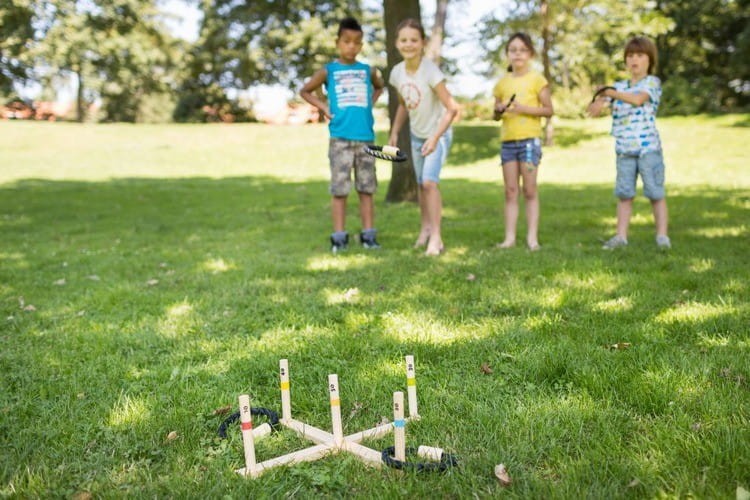 Gra rzucanie Obręczami Ring Toss - BS Toys