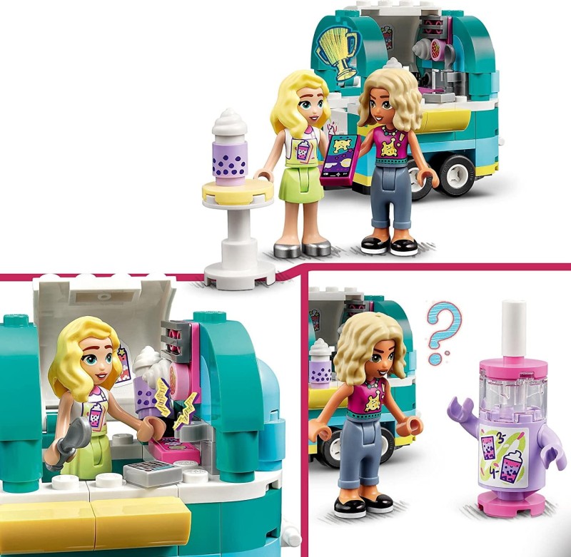 Klocki Lego Friends Mobilny Sklep z Bubble Tea 41733