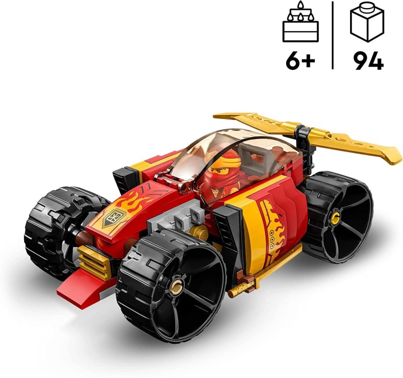 Klocki LEGO Ninjago Samochód Wyścigowy Ninja Kaia EVO 71780
