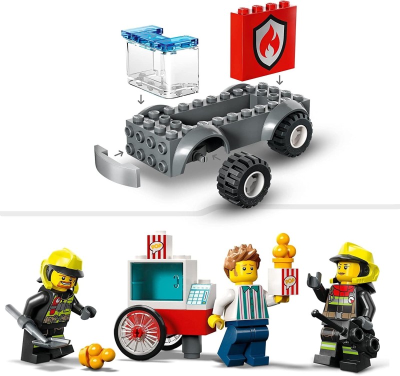 Lego Ciężarówka Recyklingowa 60386 Śmieciarka