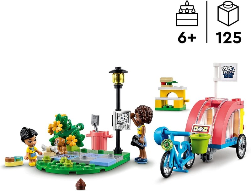Lego Friends 41738 Rower do Ratowania Psów