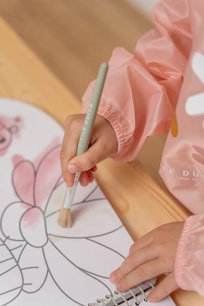 Kolorowana z Farbami plakatowymi Painting Book - Little Dutch