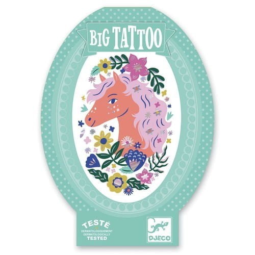 Tatuaż Tymczasowy Koń - Djeco
