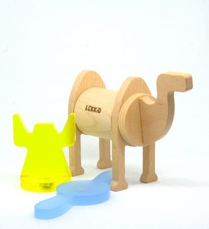 Klocki Magnetyczne Fauna Pustynia Lekkid